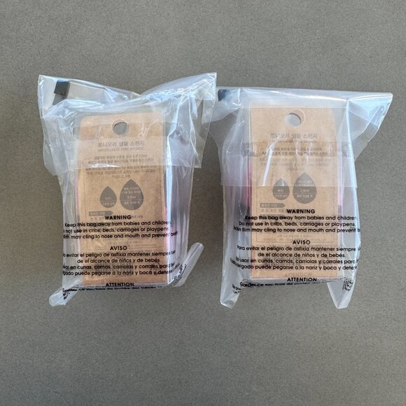 TONYMOLY Water Latex Free Sponge, 2-Pack - Picture 3 of 3